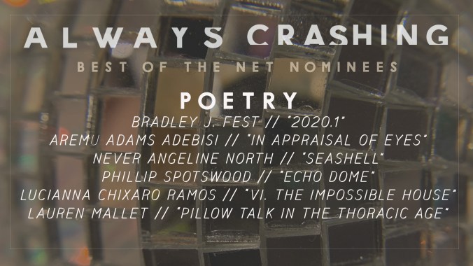 Best of the Net Nomination 2021 for 2020-01